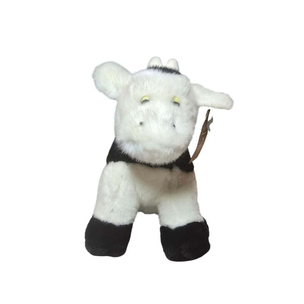 Deadstock Vintage 1989 Fiesta COW Super Soft Plush 12" Soft Cute Farm Animals